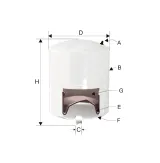 Zbiornik CO/CWU 8L IBO ITALY FIX — miniatura 2