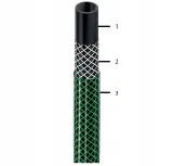 Wąż ogrodowy IBO GARDEN 3 warstwy 1/2" -20m — miniatura 4