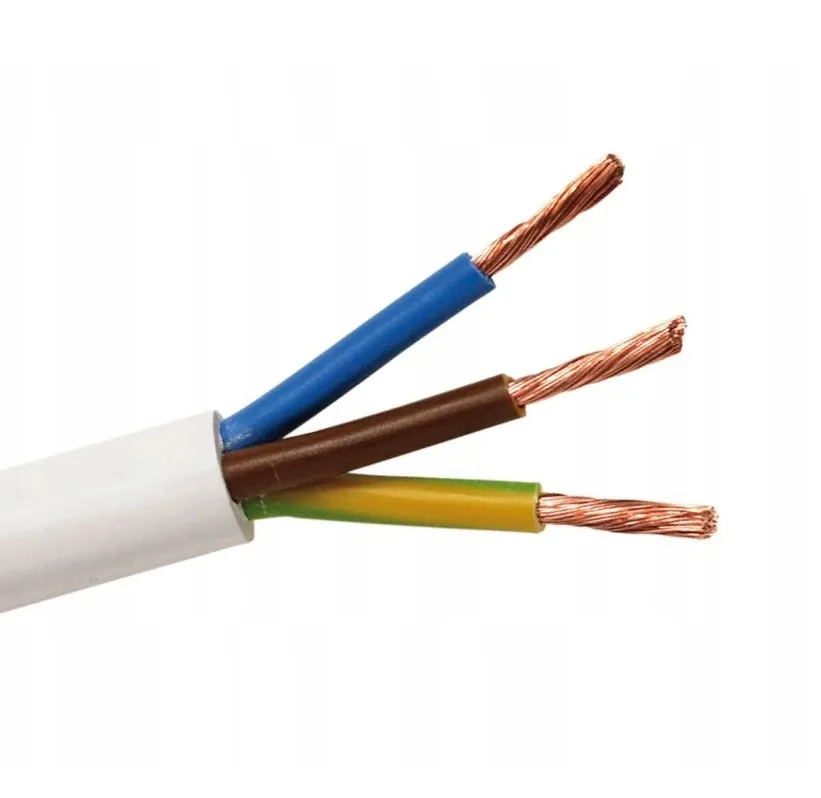 Przewód elektryczny - profesjonalny kabel do pomp głębinowych 4-żyłowy