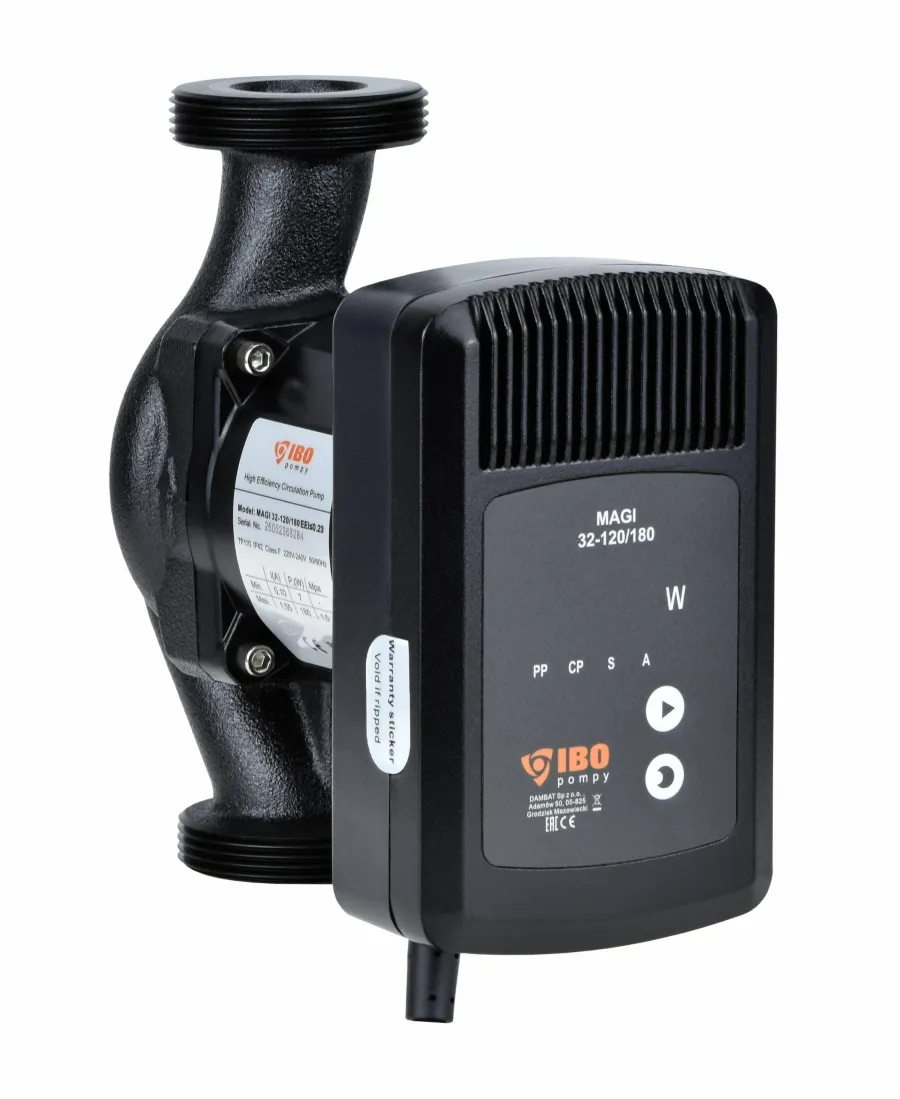 Pompa elektroniczna IBO MAGI H 32-120/180 do pieca, CO, cicha